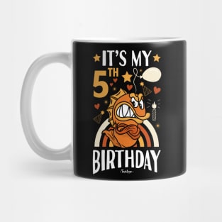 5th Birthday Fish Gifts Mug